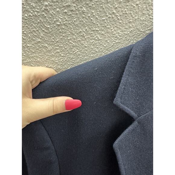 Anderson Little Mens Suit Cat Size Unknown Blue Wool Two Button Up - Picture 6 of 16